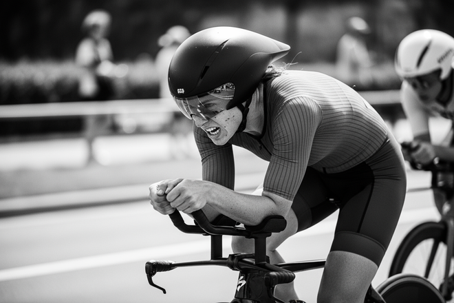 okay, but put an aero helmet on her